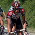 Frank Schleck in einer Ausreissergruppe bei der 16. Etappe des Giro d'Italia 2005